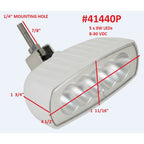 Scandvik Bracket Mount LED Spreader Light  White 41440P