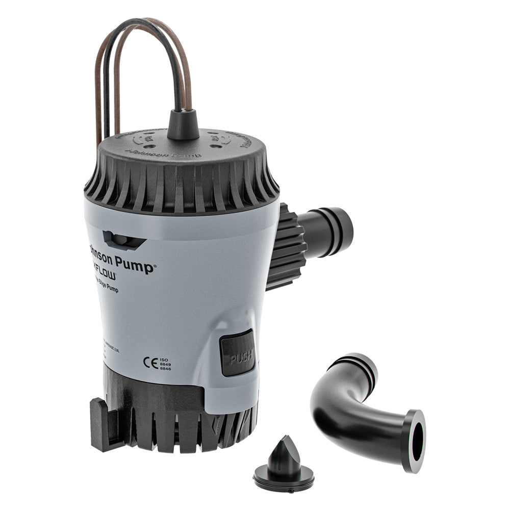 Johnson Pump Aqua Void Automatic 500 GPH Bilge Pump  12V 101362603