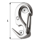 Wichard 516 Stainless Steel Sail Snap  2490W
