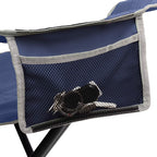 Coleman Big  Tall Quad Camping Chair  Skyfall Blue 2174440