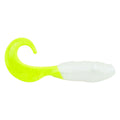 Berkley Gulp Saltwater Swimming Mullet  5  Pearl WhiteChartreuse 1519948