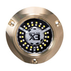 Lumitec SeaBlaze X3 LED Underwater Light  Dual Color WhiteBlue 101945