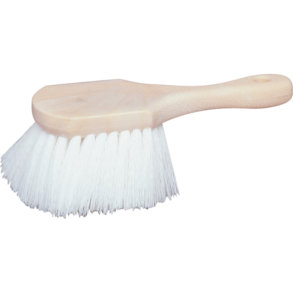 Star brite MarineGrade Short Handle Scrub Brush  Durable Star Prene Fiber 40025