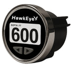 HawkEye DepthTrax Edge InDash Depth Finder  HD Color Display  600 Max Depth  TM Transducer DT3BXTM