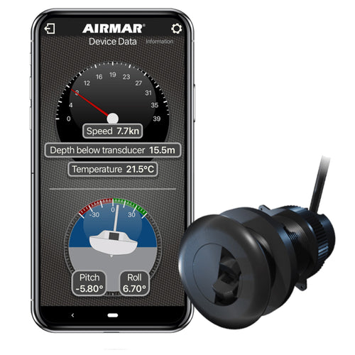 Airmar DST820PVN2 PSTI Plastic ThruHull wBluetooth 235kHz DST820PVN2