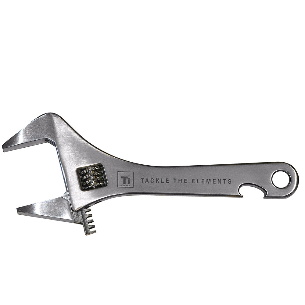 TiTackle Titanium Adjustable Wrench TTADJWRENCH