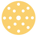 RUPES MULTIPURPOSE Paper Abrasive Discs 150mm 6  15 Holes  P40 Grit Box of 50pcs 945PD040