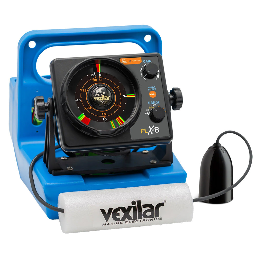 Vexilar FLX8 Genz Pack w12Degree IceDucer GPX0812