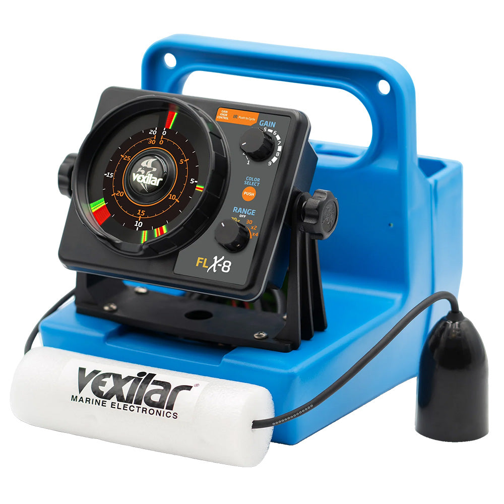 Vexilar FLX8 Genz Pack w12Degree IceDucer GPX0812