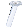 Lees 15 Degree Stainless Steel Flush Mount Rod Holder  225 OD RH534HS