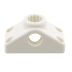 Scotty Combination Side  Deck Mount  White 241WH