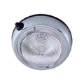 Perko Surface Mount Dome Light  3 34 OD 3 Lens  Chrome Plated 0300DP0CHR
