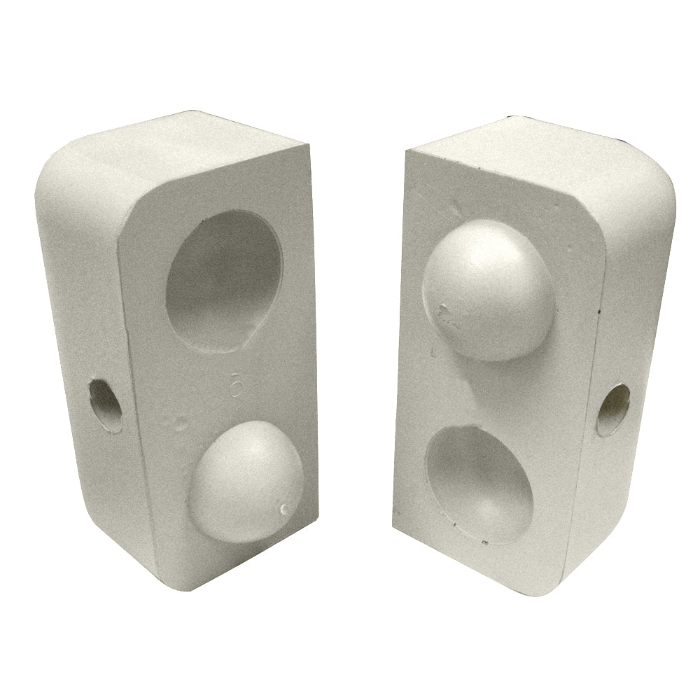 Dock Edge Dockap Premium Foam Profile Large 2 Cap  Putty DE1152F
