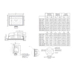 Scanstrut Scanpod Slim Deck Pod  f10 to 12 Display  White SPD12W