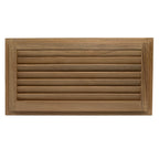 Whitecap Teak Louvered Insert  938 x 18 x 34 60716