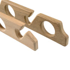 Whitecap Teak SixRod Storage Rack  Pair 60614