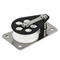 Schaefer Series 3 Flat BaseAlum CheekDelrin Sheave 30309