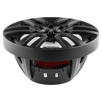 DS18 HYDRO 8 2Way Marine Speakers wRGB LED Lights 375W  Matte Black NXL8BK