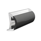 TACO 70 Flexible Black Rub Rail Insert 1316 x 12 V124144BKA701