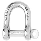 Wichard SelfLocking D Shackle  Diameter 5mm  316 1202W