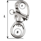 Wichard HR Snap Shackle  Large Bail  Length 105mm 2375W
