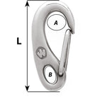 Wichard Safety Snap Hook  50mm 2480W