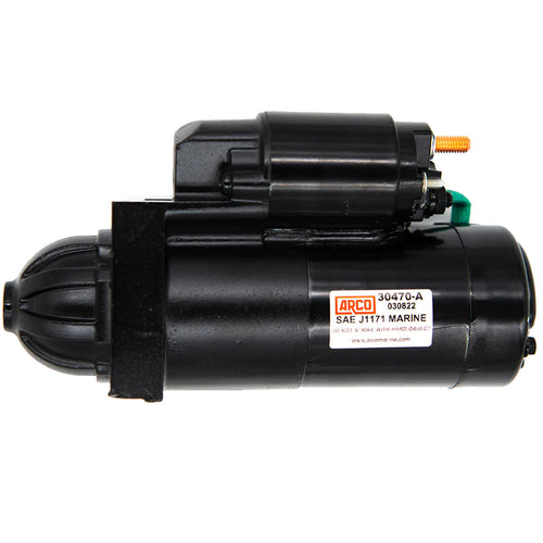 ARCO Marine HighPerformance Inboard Starter w14 Flywheel  Gear Reduction 30470A