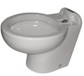 Raritan Marine Elegance Household-Style Electric Toilet - White | Fresh/Saltwater | Smart Control | 12V