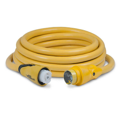 Marinco CS504-50 EEL Shore Power Cordset — 50A 125V/250V, 50 ft.