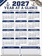 2027 Boat Owner's Planner & Logbook – Stay Organized on the Water All Year