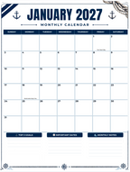 2027 Boat Owner's Planner & Logbook – Stay Organized on the Water All Year
