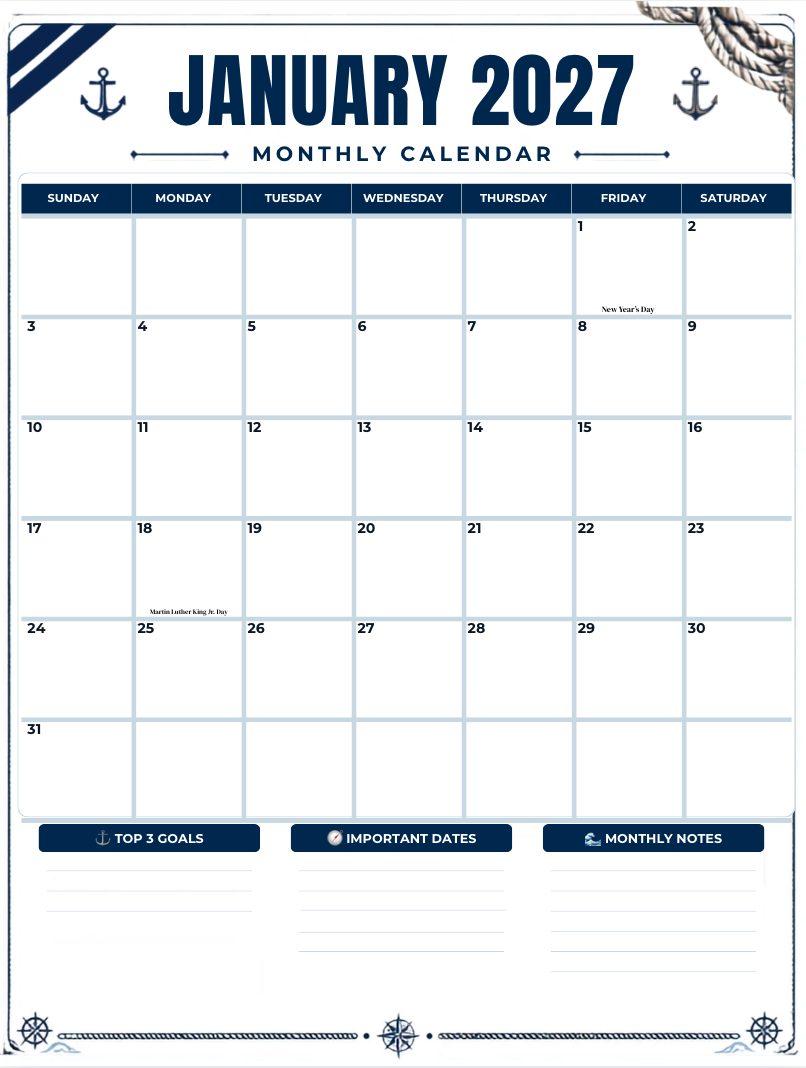 2027 Boat Owner's Planner & Logbook – Stay Organized on the Water All Year